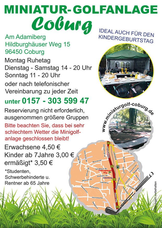 Miniaturgolf Coburg